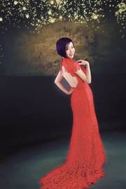 刘薇:做一个妩媚的旗袍美人